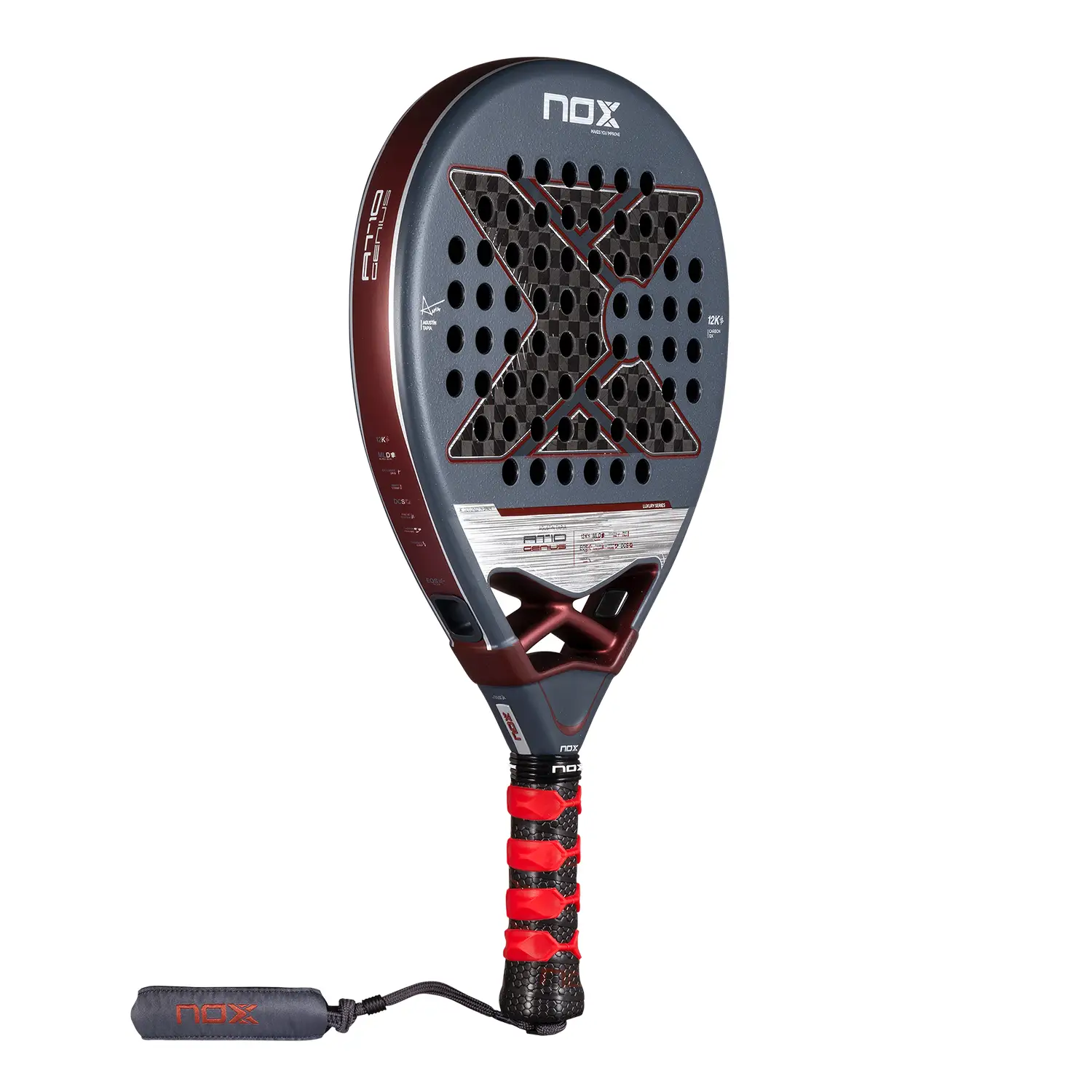 NOX AT10 Genius 12K Alum Agustin Tapia Padel Racket - Image 2