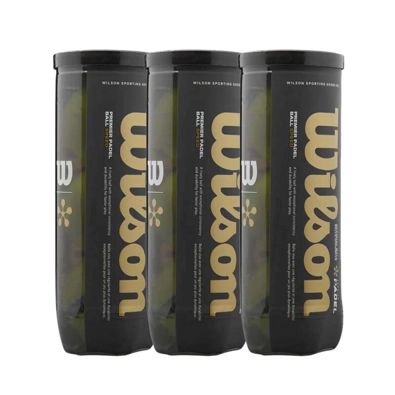 WILSON Premier Padel Speed Ball (3 Tubes)