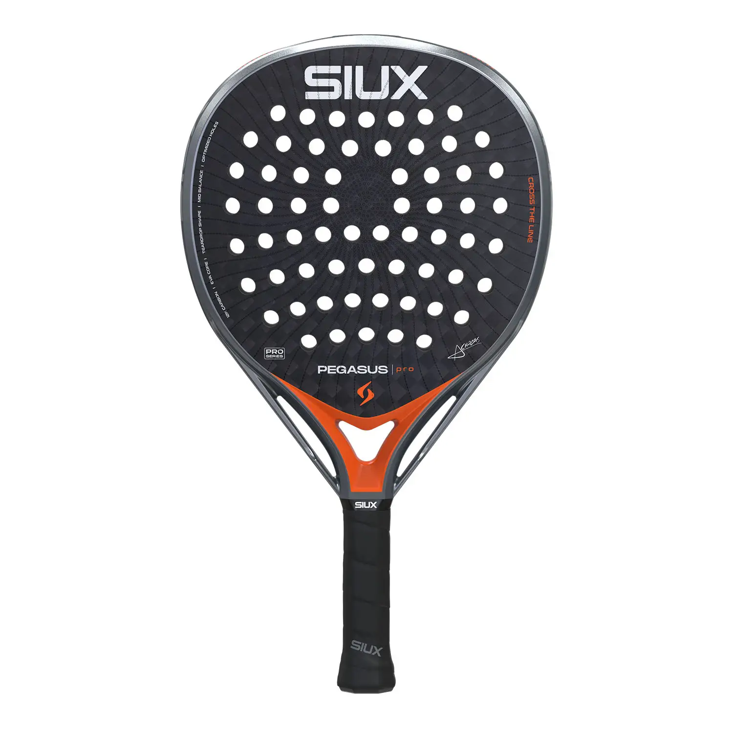 SIUX Pegasus Pro Lava Orange Padel Racket 2026
