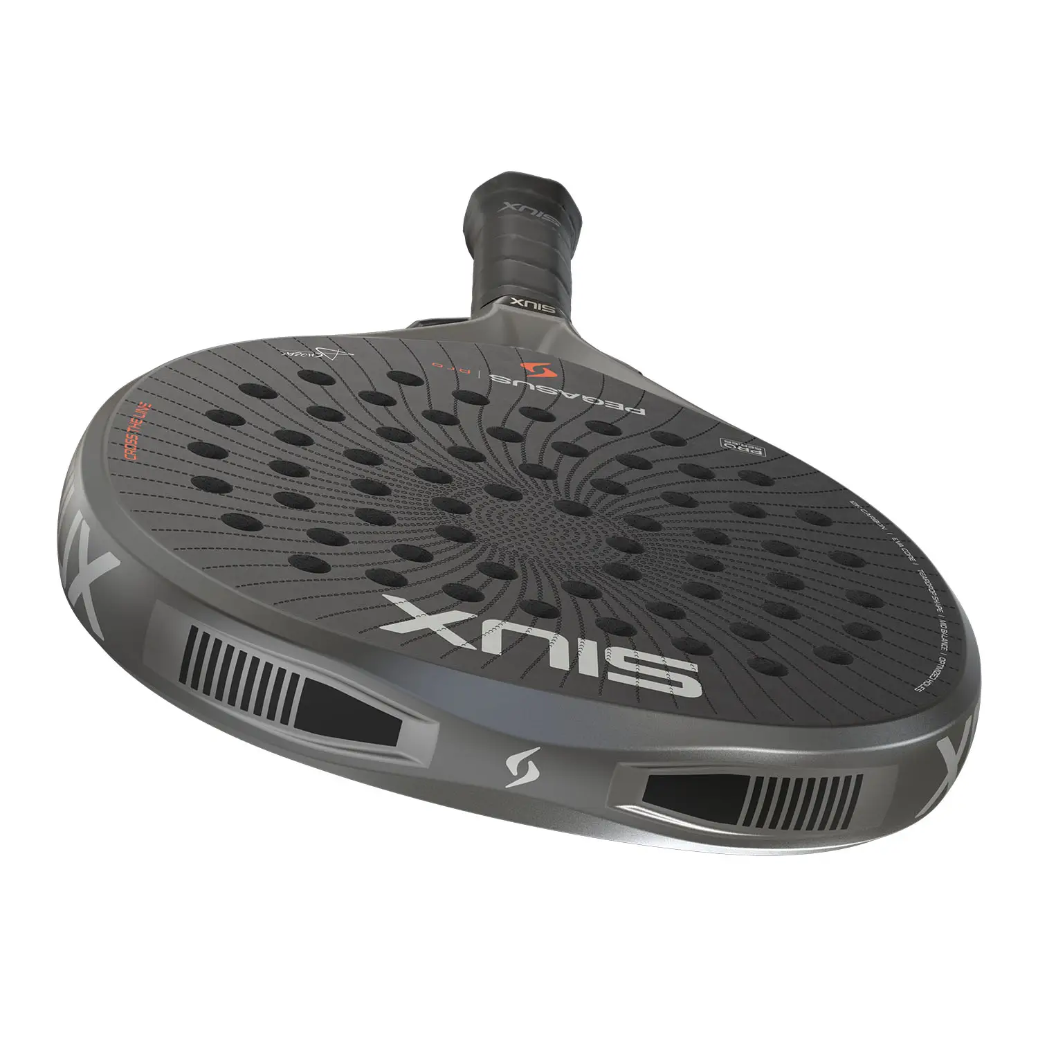 SIUX Pegasus Pro Storm Grey Padel Racket 2026 - Image 6