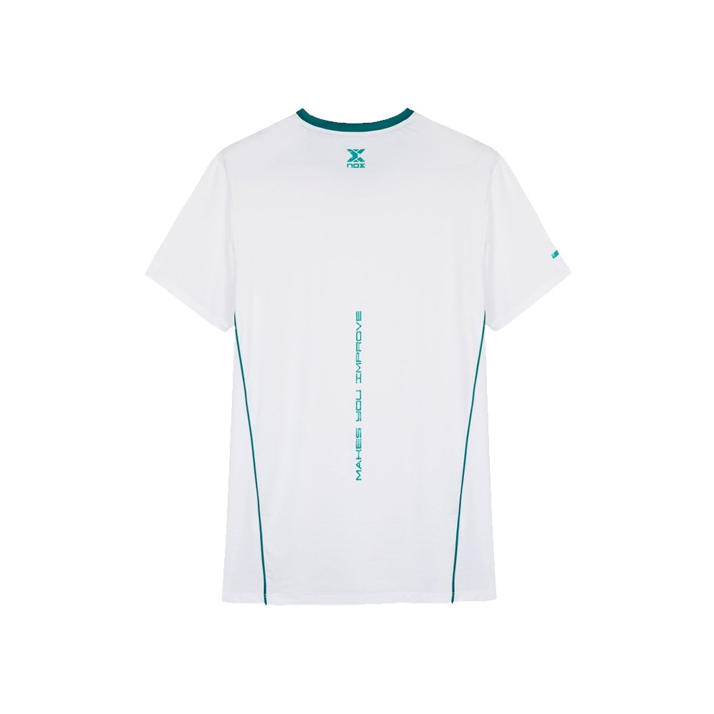 NOX PRO White Tee Mens - Image 2