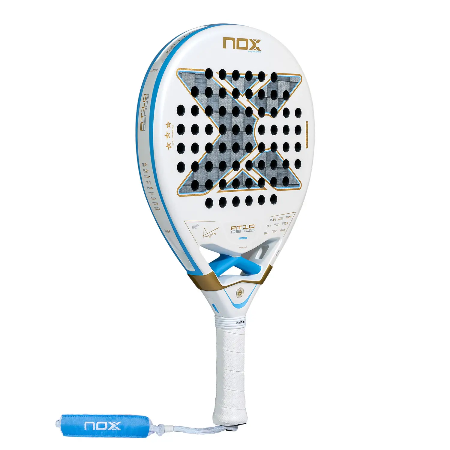 NOX AT10 Genius 18K Buenos Aires Padel Racket 2026 - Image 4
