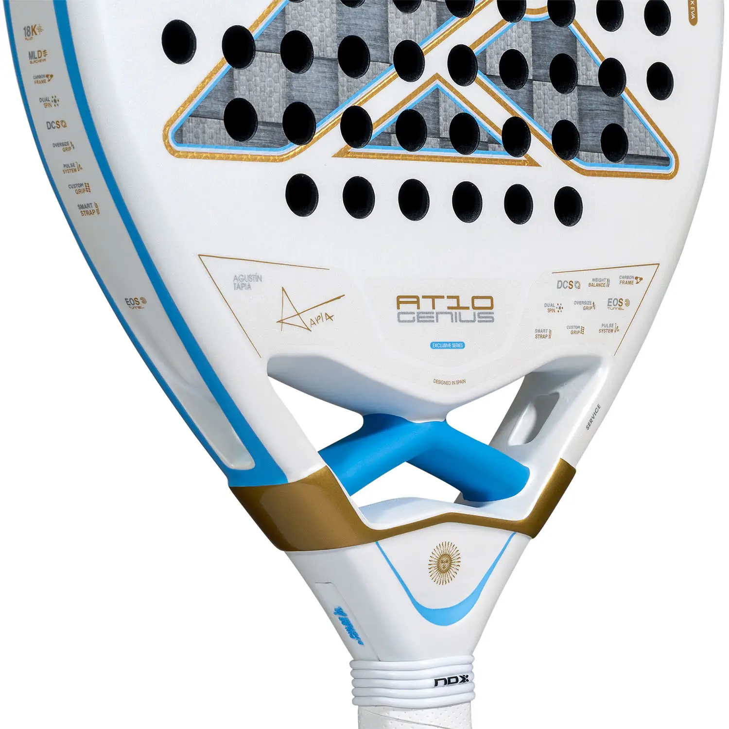 NOX AT10 Genius 18K Buenos Aires Padel Racket 2026 - Image 6