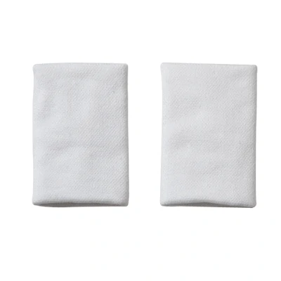 ADIDAS Wristbands White/Black Pair - Image 3