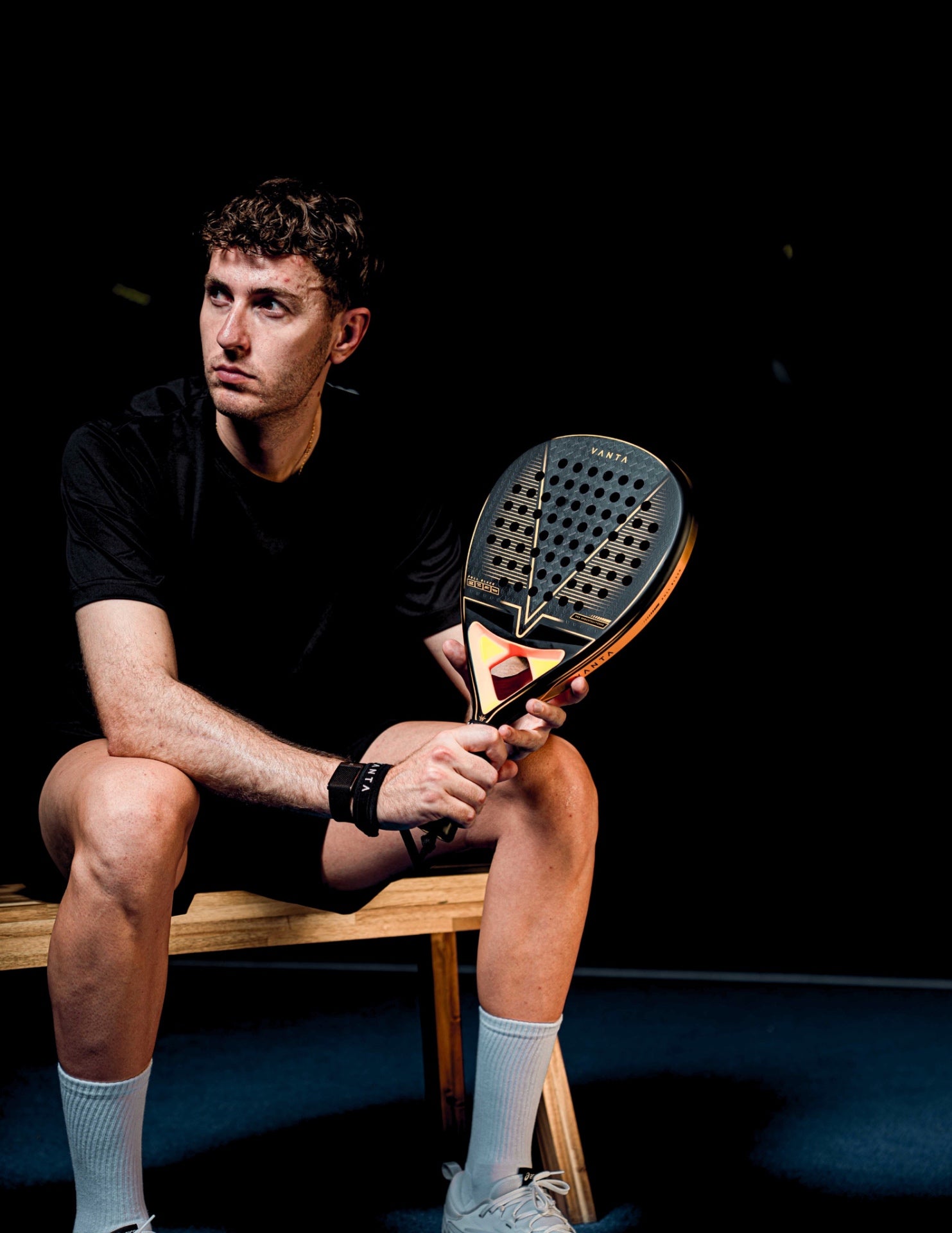 VANTA Full Black Padel Racket 2026 - Image 3